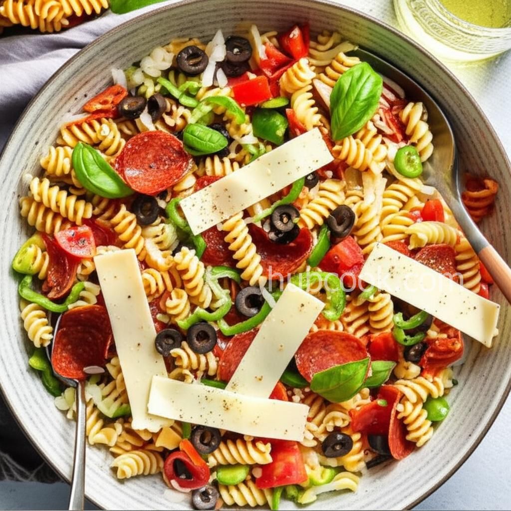 Rachel's Pizza Pasta Salad
