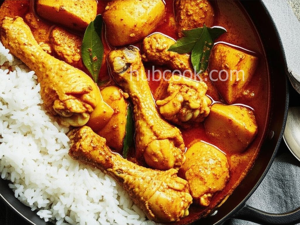 Chicken Curry with Potatoes and Lemongrass