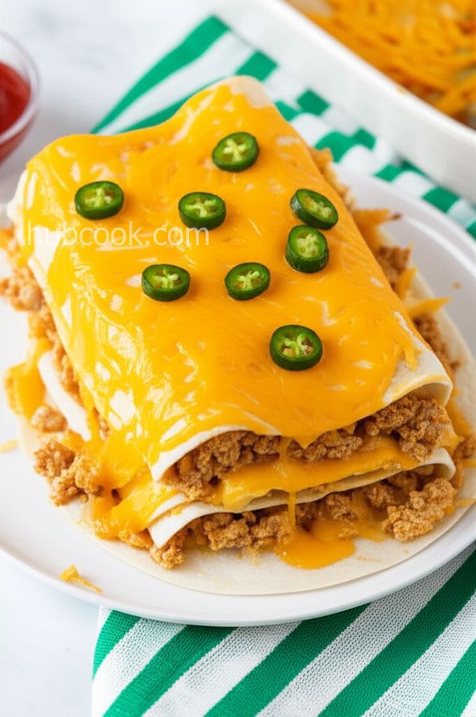 Chicken Enchilada Stacks