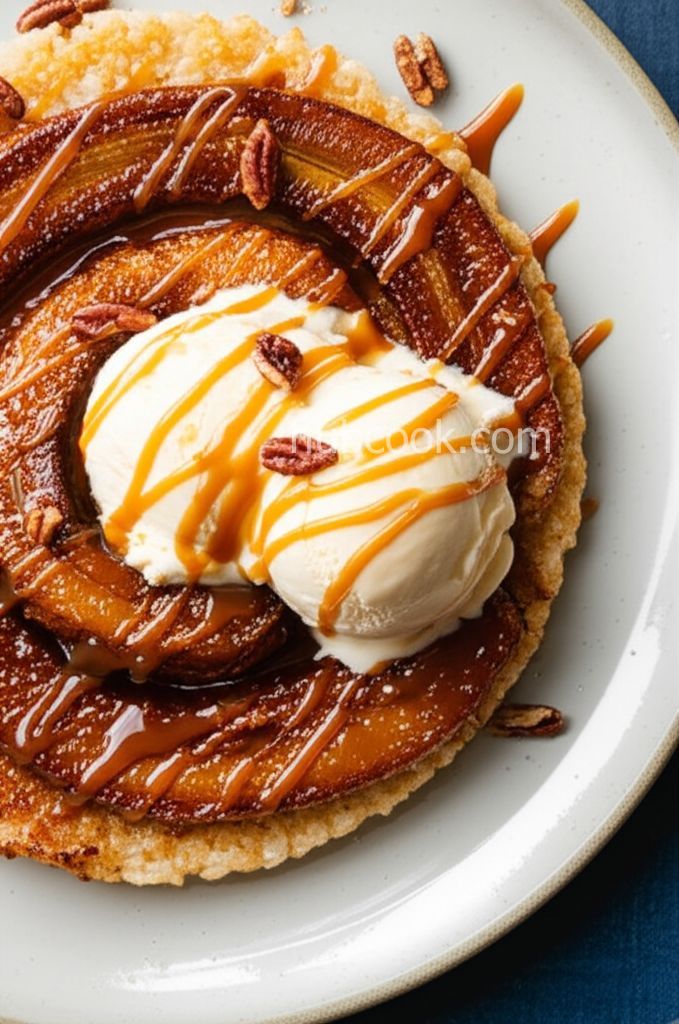 Bananas Foster Crispy Rice