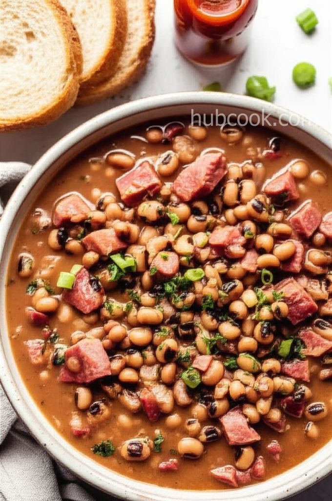 Black-Eyed Peas with Leftover Smoked Ham