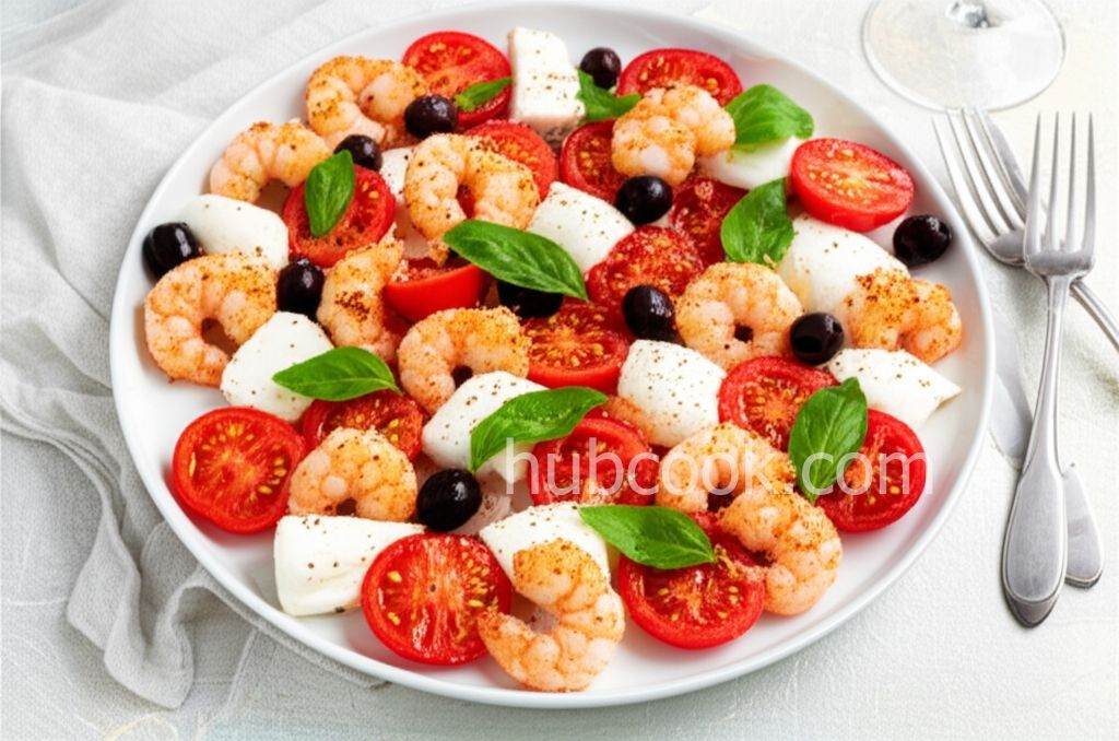 Caprese Shrimp Salad