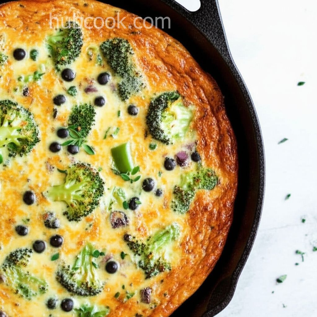 Cast Iron Skillet Vegetable Frittata