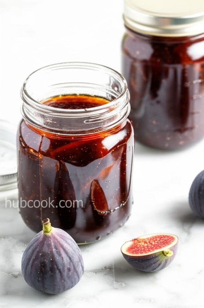 Fresh Fig Preserves with Rum