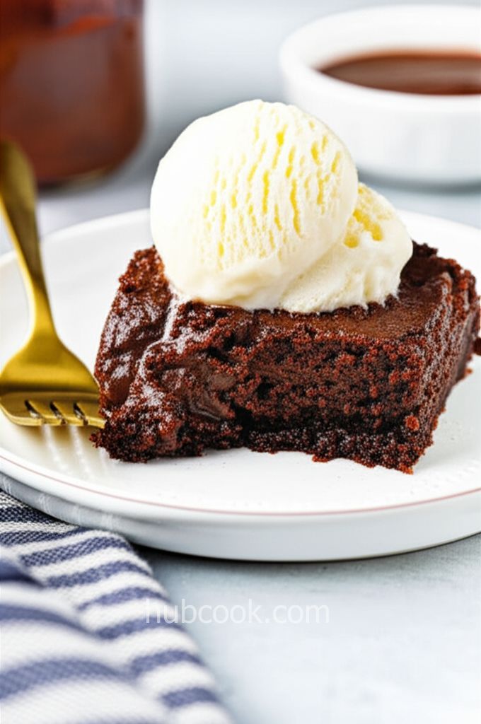 Microwave Chocolate Pudding Cake