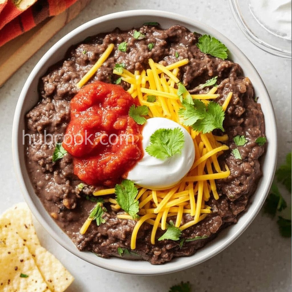 Sausage and Black Bean Dip