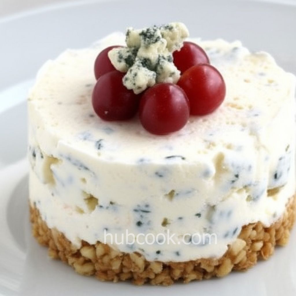 Savory Blue Cheese Cheesecake