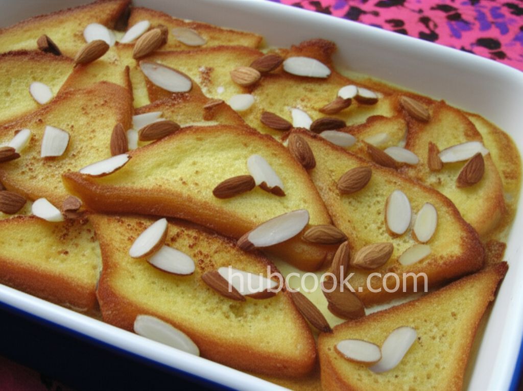 Shahi Tukray (Indian Bread Pudding)