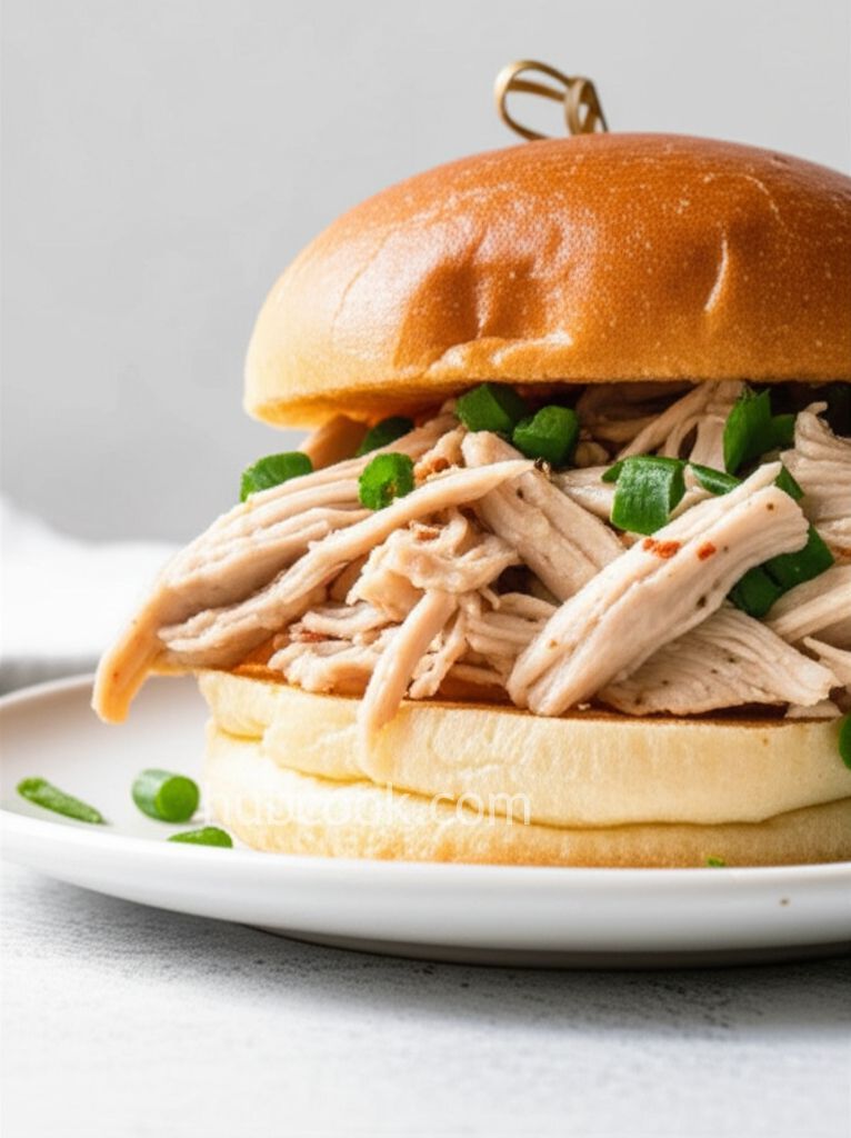 Shredded Chicken Sandwiches